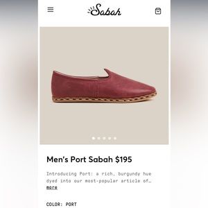 Men's Port Sabah Handmade Loafer EU 45 US 13